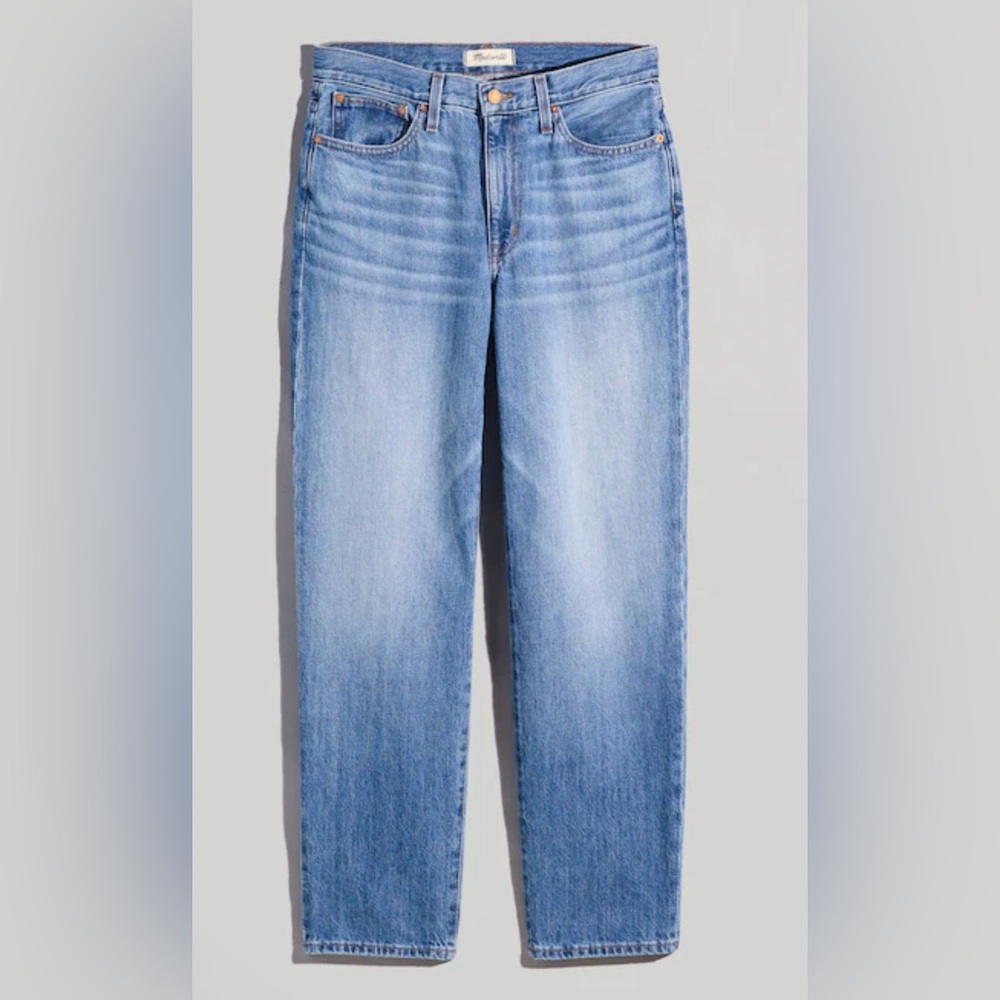 Madewell Boyfriend Jeans - Medium Blue